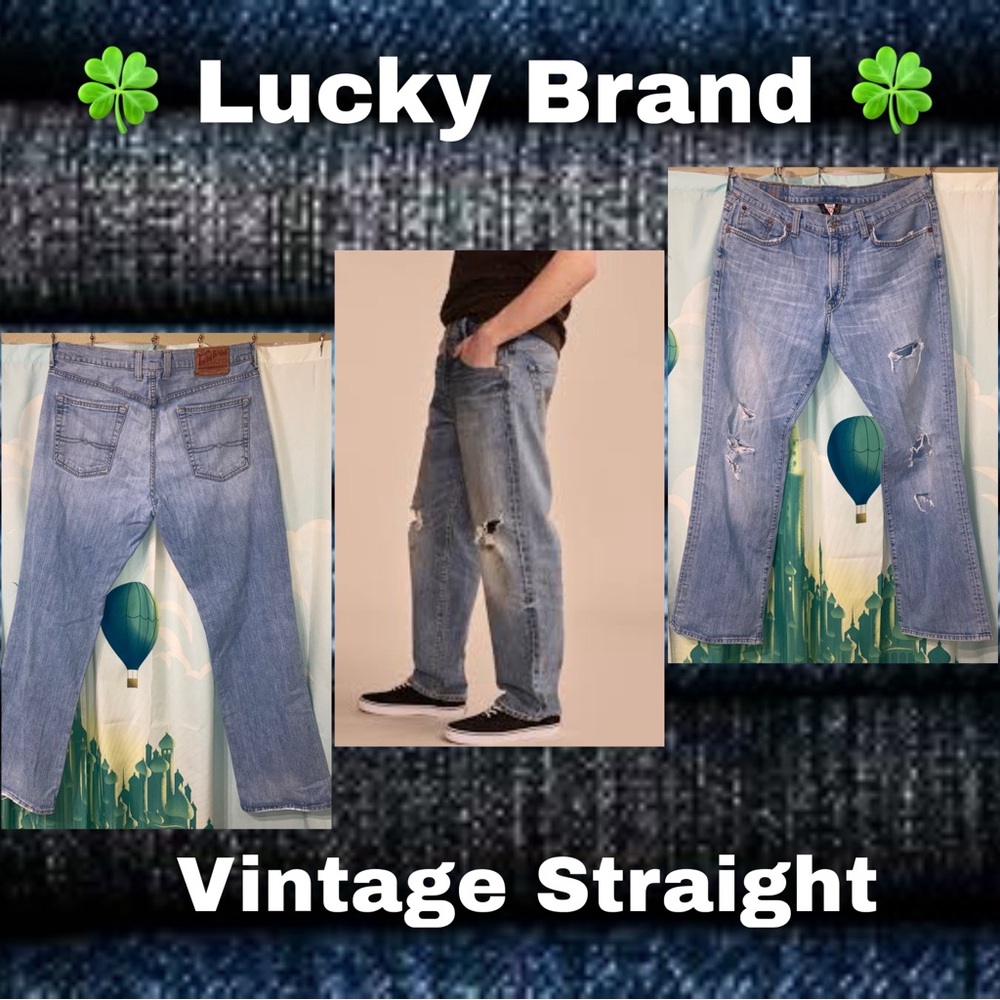34x31 Lucky Brand Vintage Straight